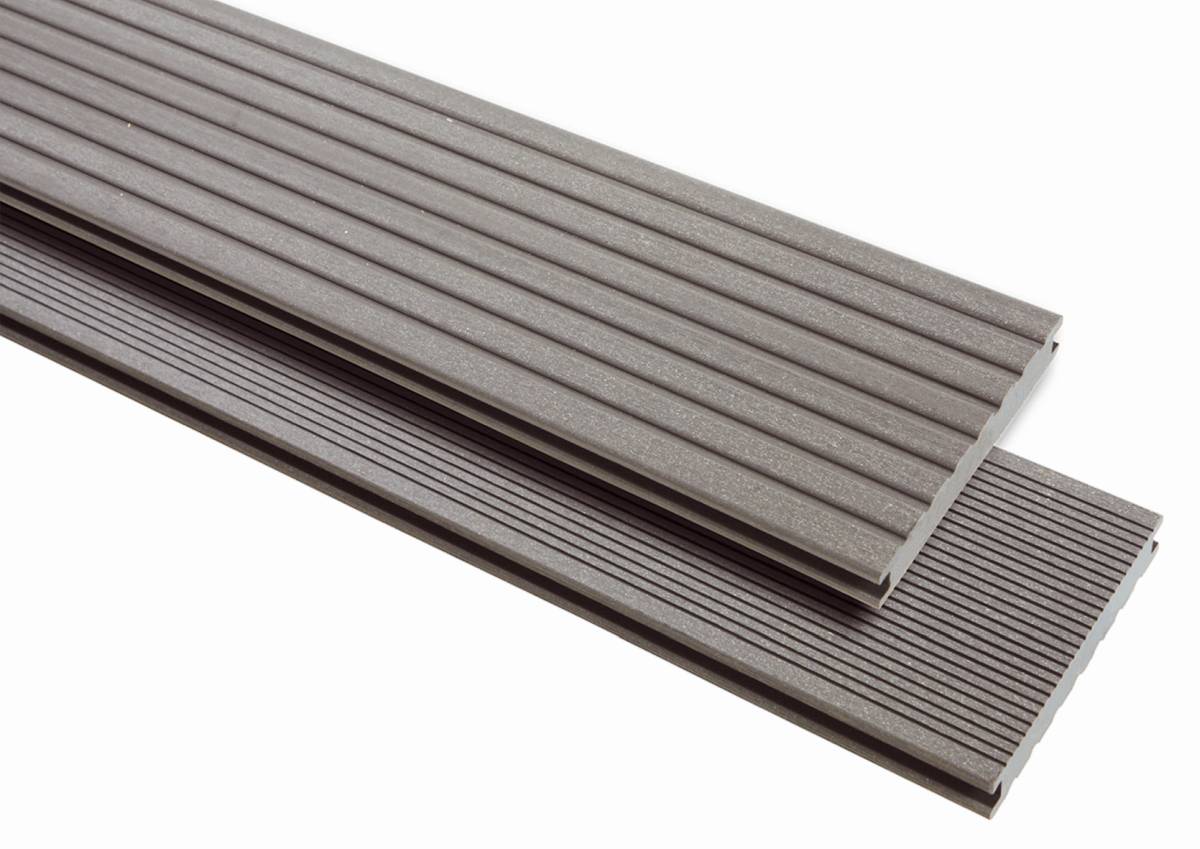 BPC Terrassendiele Massivprofil, Pro Solid, 20x145 mm, grau