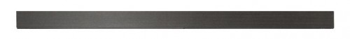 WPC Abschlussprofil 10 x 65 mm, anthrazit, 3,60 m