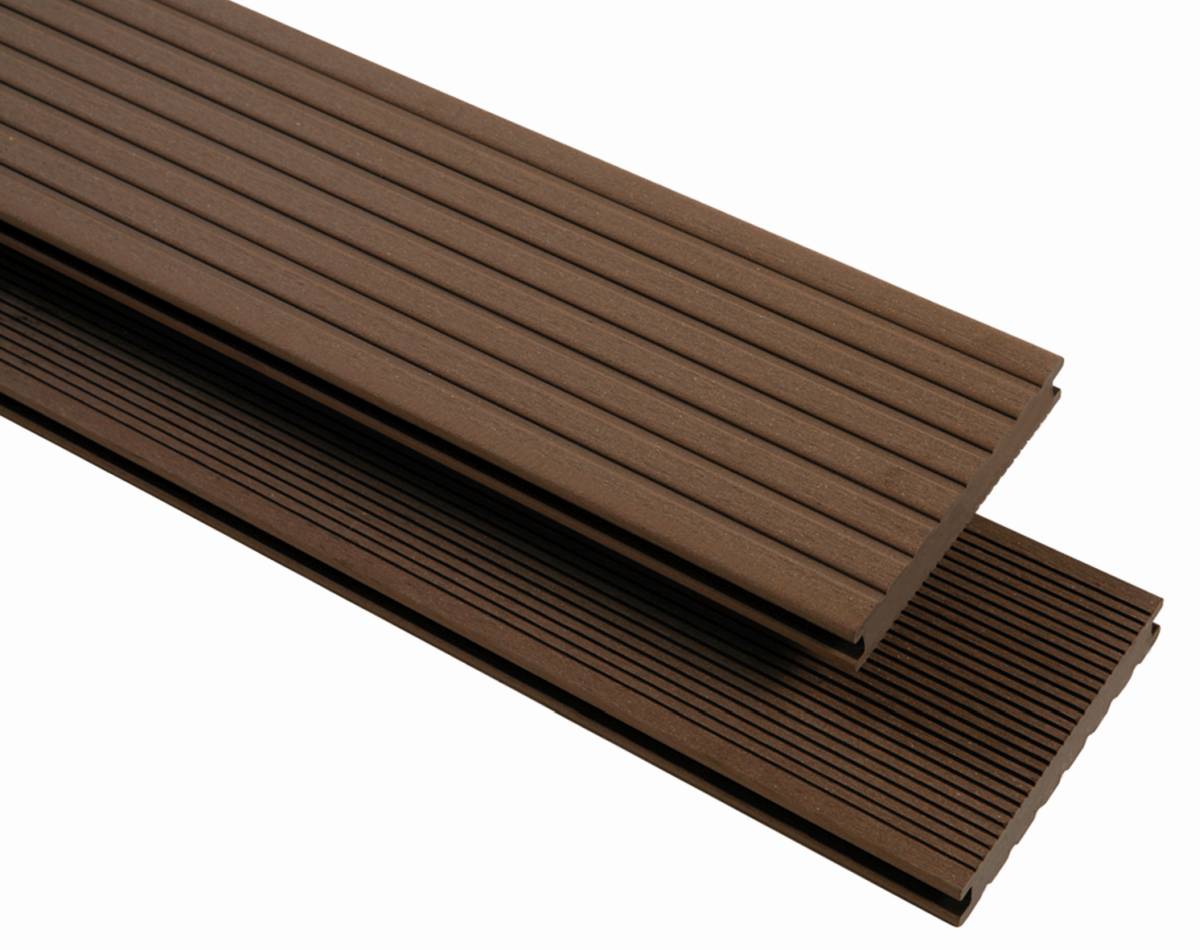 BPC Terrassendiele Massivprofil, Pro Solid 20x145 mm, schokobraun